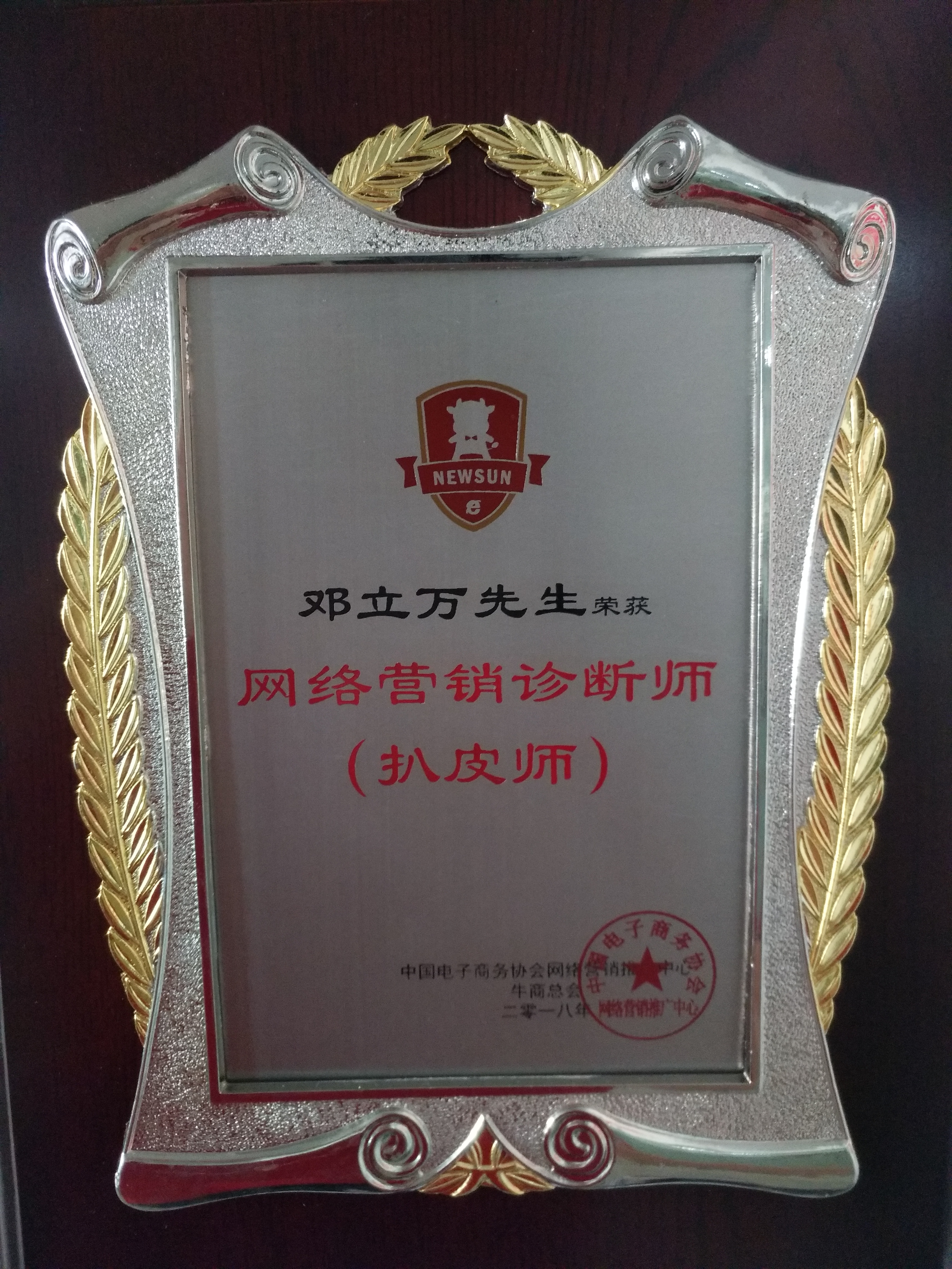 網(wǎng)絡(luò)營(yíng)銷診斷師