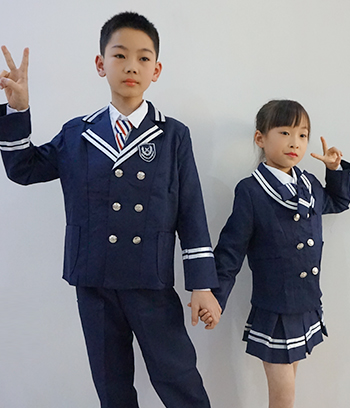 中小學(xué)生冬季校服定制 005