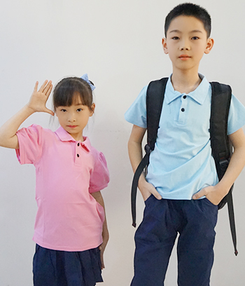 中小學(xué)生夏季校服定制 106