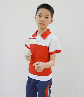 中小學(xué)生夏季校服訂做 104