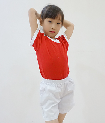 中小學(xué)生夏季校服訂做 103