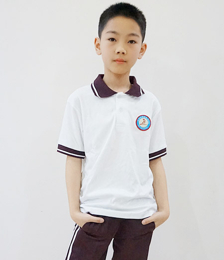 中小學(xué)生夏季校服訂做102
