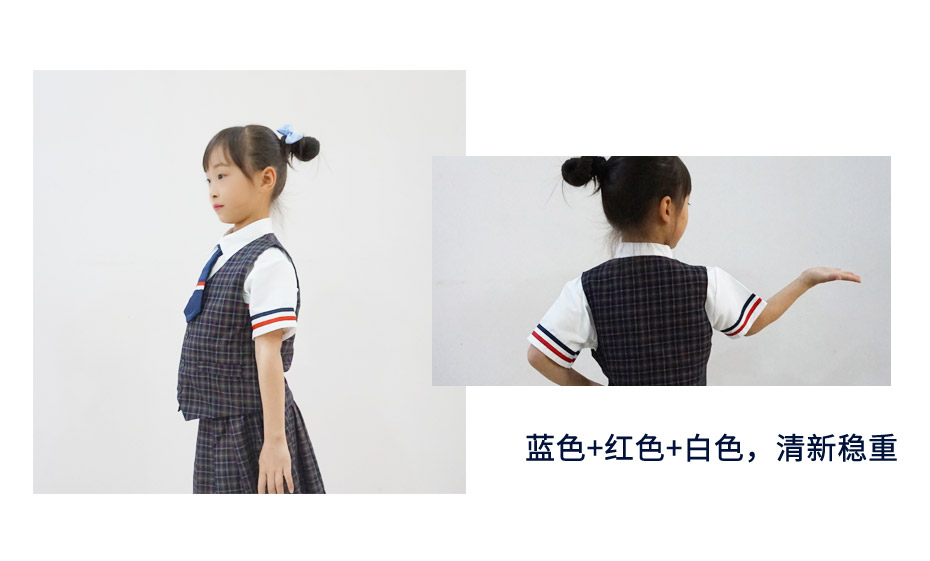 中小學(xué)生夏季校服定制 109
