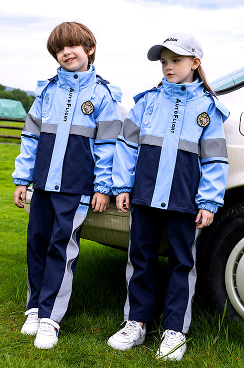 215-8977款-幼兒園園服校服制衣廠-沖鋒衣-通榮校服