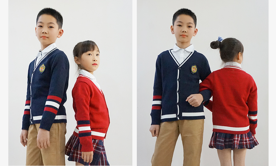 中小學(xué)生冬季校服定制 003