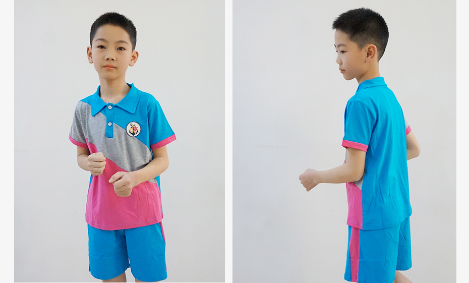 中小學生夏季校服定制 