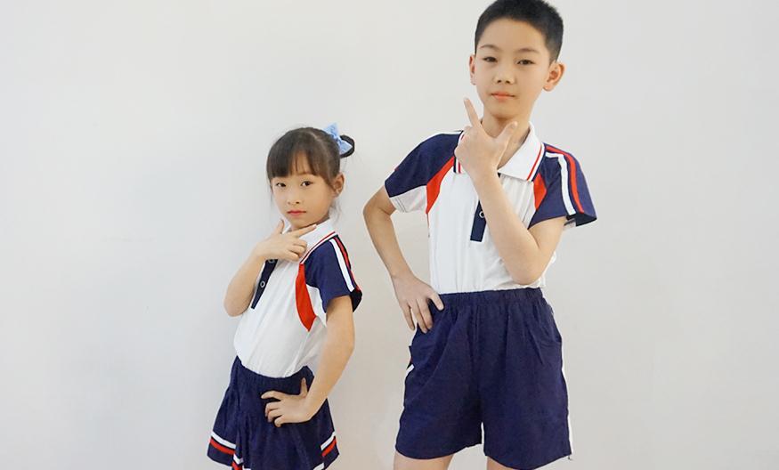 東莞海月學(xué)校在通榮制衣定制校服