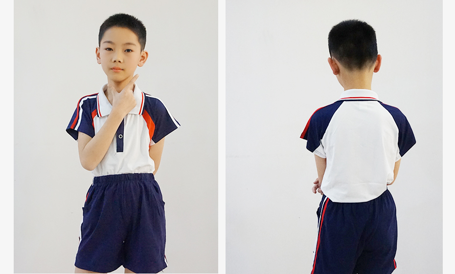 中小學(xué)生夏季校服定制